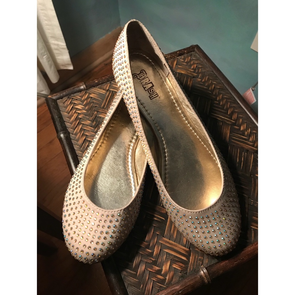 Rhinestone flats 💎